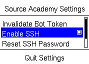 Enable SSH